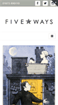 Mobile Screenshot of five-ways.net