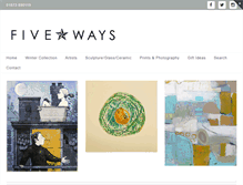 Tablet Screenshot of five-ways.net