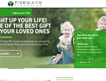 Tablet Screenshot of five-ways.com